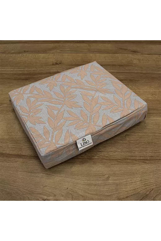 LINO ΣΕΤ ΠΑΠΛΩΜΑΤΟΘΗΚΗ LEAFY CORAL 160X240