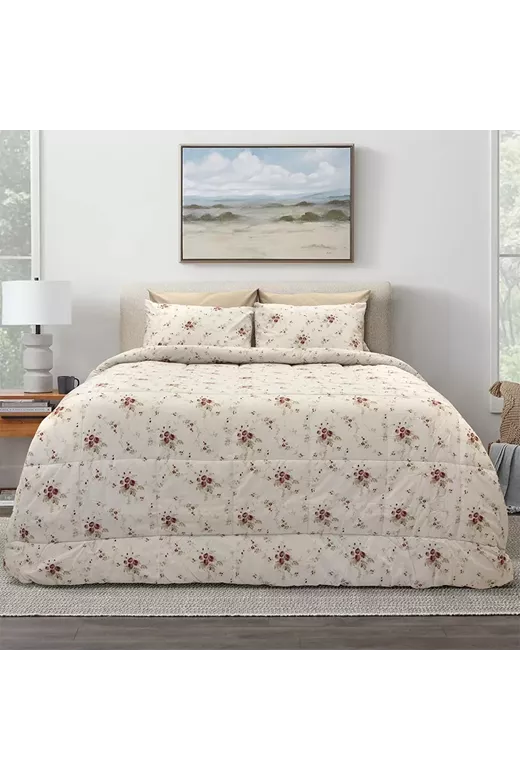 LINO ΣΕΤ ΠΑΠΛΩΜΑΤΟΘΗΚΗ ROSALIE RED 160X240