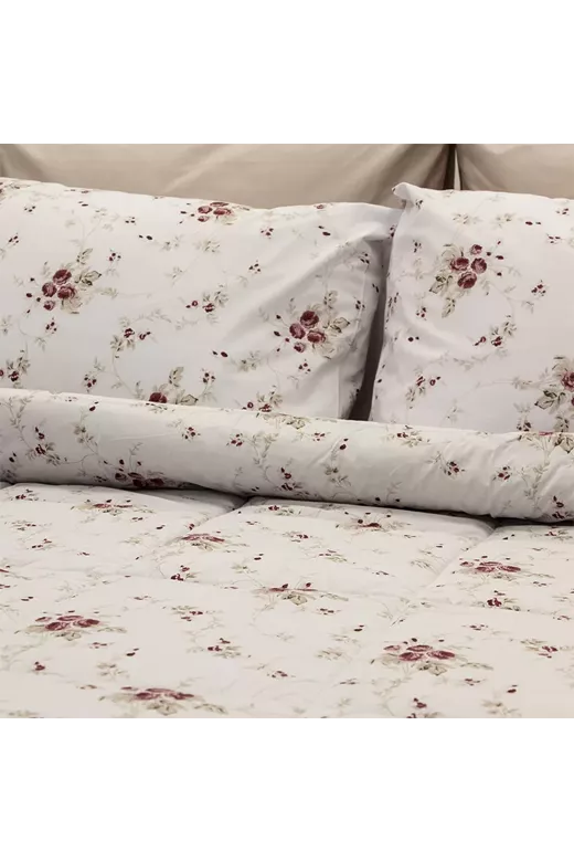 LINO ΣΕΤ ΠΑΠΛΩΜΑΤΟΘΗΚΗ ROSALIE RED 160X240