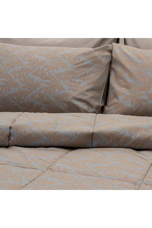 LINO ΚΟΥΒΕΡΛΙ LEAFY CORAL 160Χ240