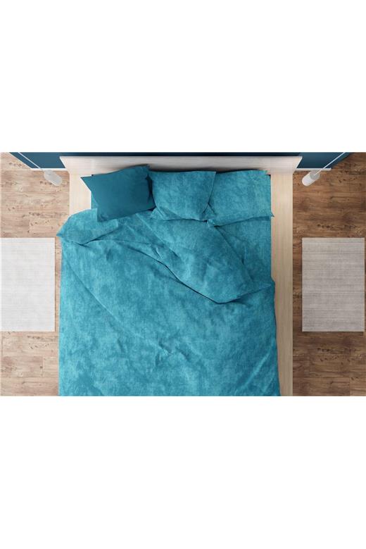 Παπλωματοθήκη Premium Shadow 620 220X240 Turquoise 100% Cotton