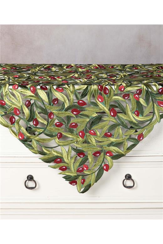 Καρέ 2352 (85cm x 85cm) κόκκινη ελιά