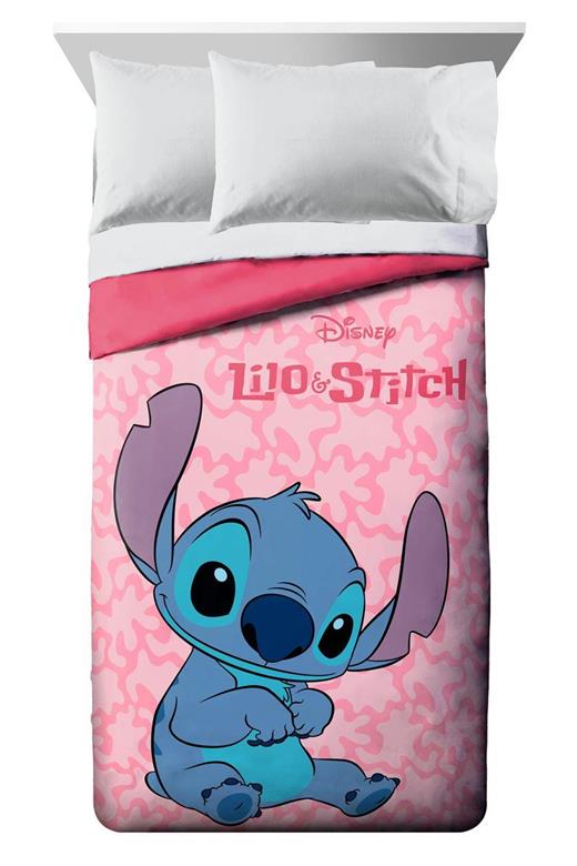 Πάπλωμα Disney Home Lilo & Stitch 42 160X240 Pink 100% Microfiber