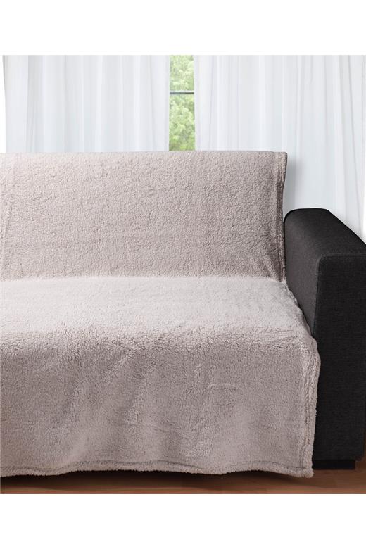 Διακοσμητικό fleece ριχτάρι 032B (150cm x 200cm) beige