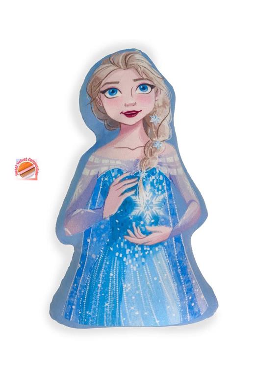 Μαξιλάρι 3D Disney Home Frozen 41 35 cm Sky Blue 100% Velboa