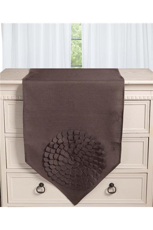 Τραβέρσα 538 (45cm x 170cm) καφέ
