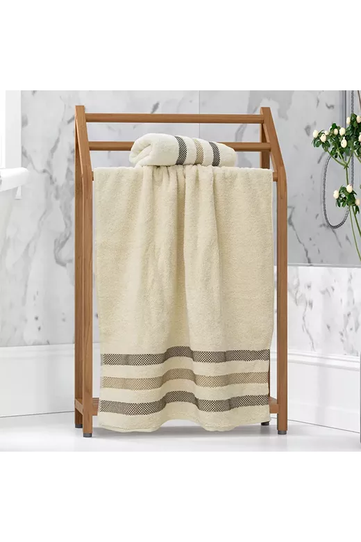 LINO ΠΕΤΣΕΤΑ BAHO ECRU 70X140