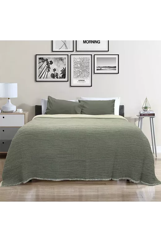 LINO ΚΟΥΒΕΡΤΑ LASY KHAKI 230X240
