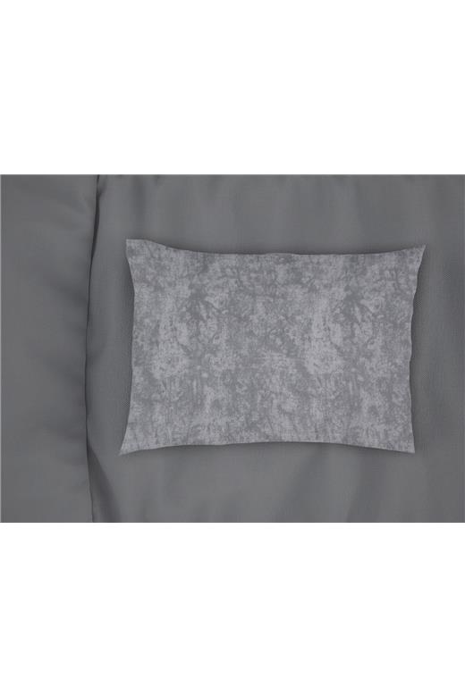 Μαξιλαροθήκη Premium Shadow 613 50X70 Dark Grey 100% Cotton