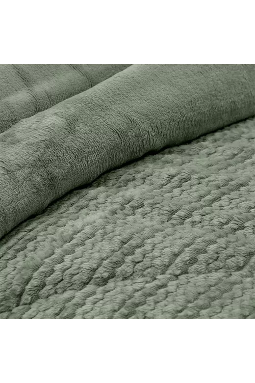 LINO ΚΟΥΒΕΡΤΟΠΑΠΛΩΜΑ STACY KHAKI 160X220