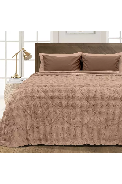 LINO ΚΟΥΒΕΡΤΟΠΑΠΛΩΜΑ CONILIO OLD PINK 160X220