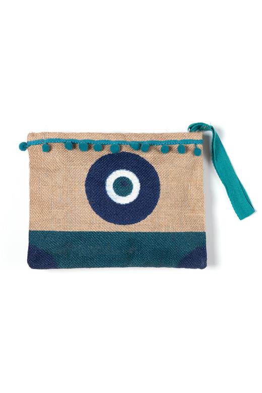 Πορτοφόλι γιούτα (19cm x 25cm) 2