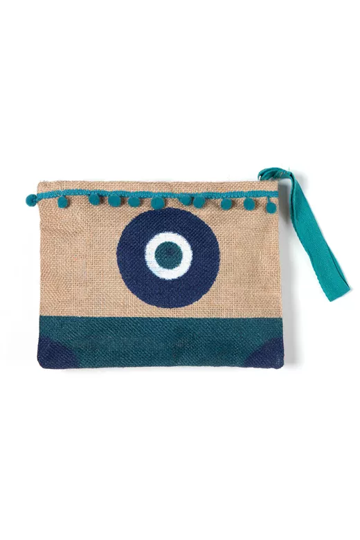 Πορτοφόλι γιούτα (19cm x 25cm) 2