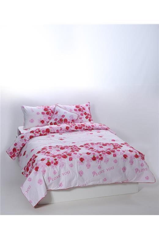 παπλωματοθήκη 160cm x 240cm κατωσέντονο με λάστιχο 110cm x 210cm+19cm 1x50cm x 70cm 40cm x 40cm joy-19