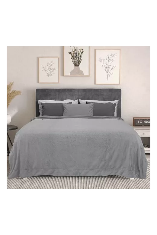 LINO ΚΟΥΒΕΡΤΑ HARE GREY 200X220
