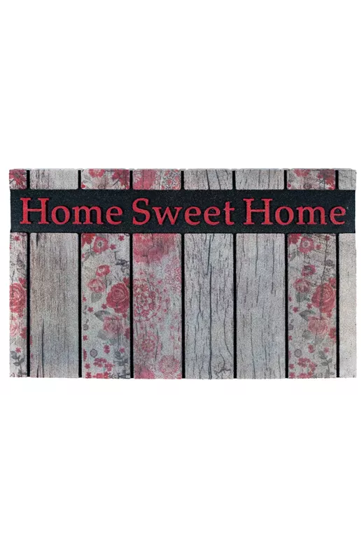 Sdim Αντιολισθητικό Πατάκι Εισόδου Ecomat 005 Home Sweet Home 45x75εκ.