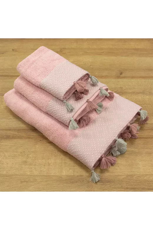LINO ΣΕΤ ΠΕΤΣΕΤΕΣ TULLE PINK 3ΤΜΧ