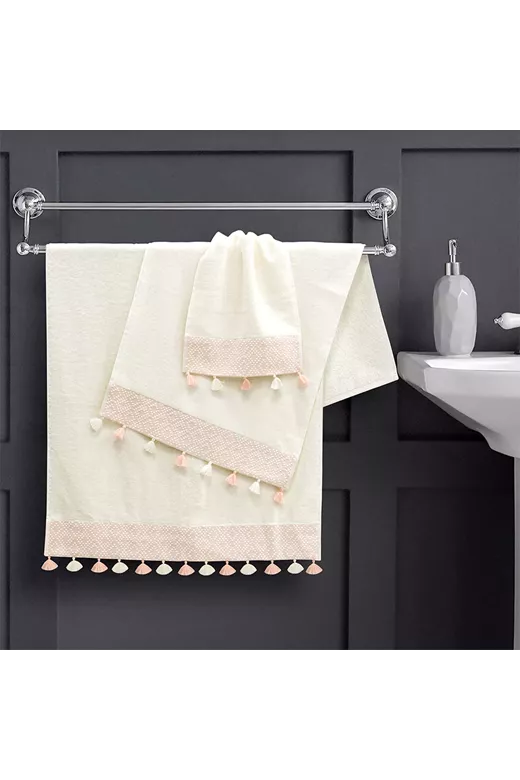 LINO ΣΕΤ ΠΕΤΣΕΤΕΣ TULLE  BEIGE 3ΤΜΧ