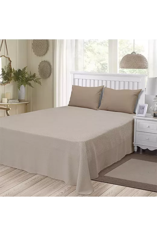 LINO ΚΟΥΒΕΡΤΑ ΠΙΚΕ DAMA GREY 200X230