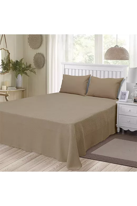 LINO ΚΟΥΒΕΡΤΑ ΠΙΚΕ DAMA BEIGE 200X230