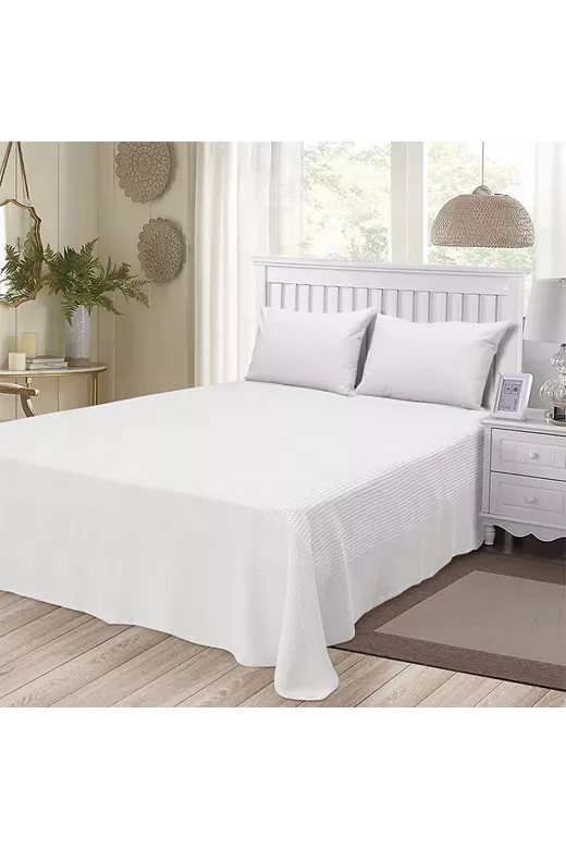 LINO ΚΟΥΒΕΡΤΑ ΠΙΚΕ DAMA WHITE 200X230