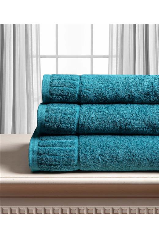 Βαμβακερή πετσέτα ΜΕΛΩΔΙΑ 600gsm (50cm x 100cm) teal
