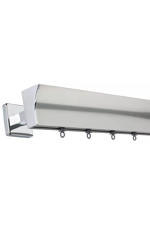 Σιδηρόδρομος τοίχου Deco Nickel Ματ-Χρώμιο