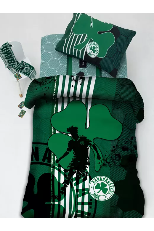 Ζεύγος Μαξιλαροθήκες Panathinaikos F.C. 52x72 FC11