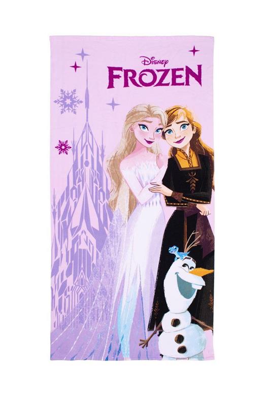 Πετσέτα Θαλάσσης Quick Dry Disney Home Frozen 88 70X140 Pink 100% Microfiber