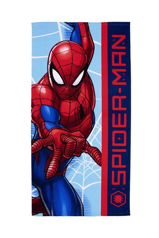 Πετσέτα Θαλάσσης Quick Dry Marvel Spider-Man 41 70X140 Sky Blue 100% Microfiber