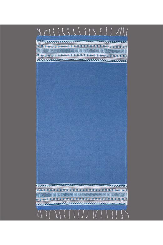 Pestemal nkp555 (90cm x 180cm) μπλέ ροαγιάλ
