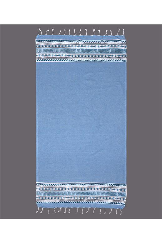 Pestemal nkp555 (90cm x 180cm) τυρκουάζ