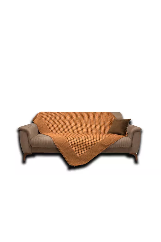 Ριχτάρι Πολυθρόνας (180X180) Mcdecor 174 Χρυσό - MCDECOR