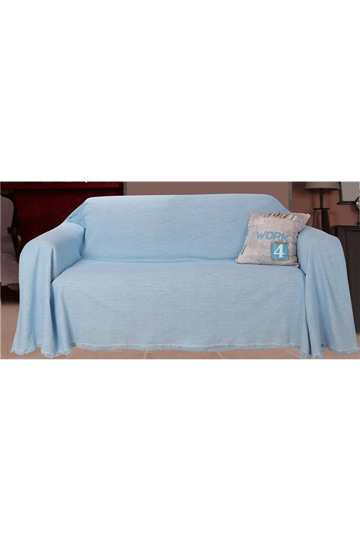 Ριχτάρι Πολυθρόνας (170X180) Mcdecor Simple Μπλέ - MCDECOR
