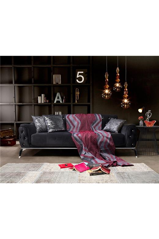 Ριχτάρι Διθέσιου (180Χ250) Mcdecor 236 Bordeaux - MCDECOR