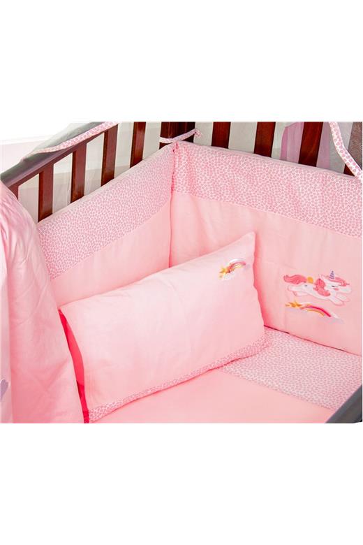 ΠΑΝΤΑ bebe UNICORN 41 0,40X1,92 ΡΟΖ Cotton 100%