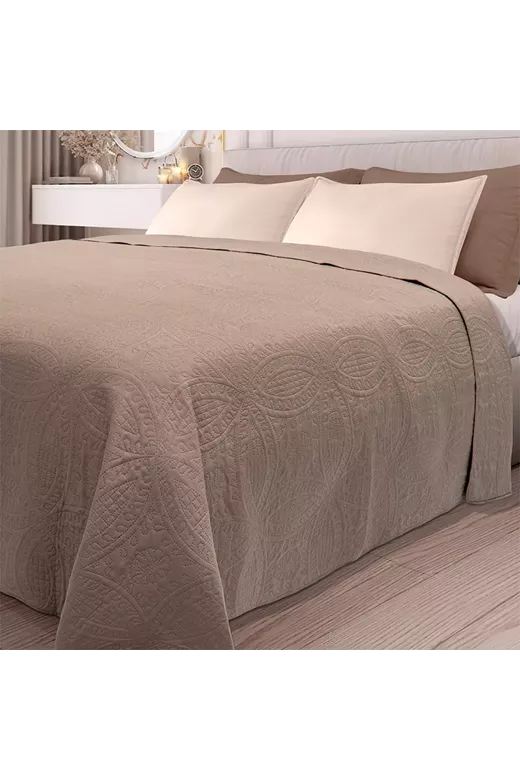 LINO ΚΟΥΒΕΡΛΙ LIGERO MOCCA 220X240