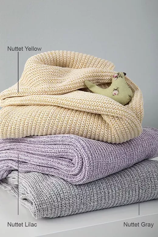 Κουβέρτα Nuttet - Yellow