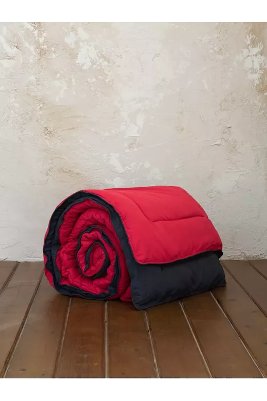 Πάπλωμα Abalone - Ruby Red / Black