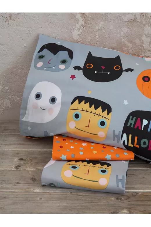 Σετ Παπλωματοθήκη Happy Halloween