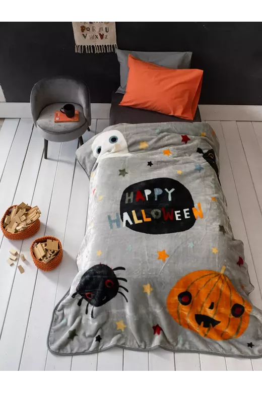 Κουβέρτα Happy Halloween