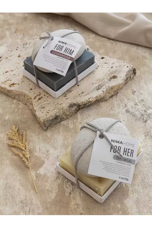 Σαπούνι/Πέτρα Απολέπισης Oatmeal