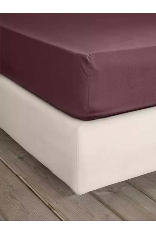 Σεντόνι Unicolors - Deep Bordeaux