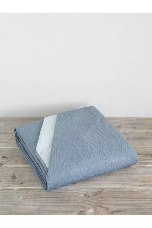 Κουβερλί Natara - Light Gray / Gray Petrol