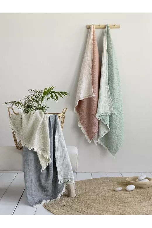 Πετσέτα/Παρεό Sunshine - Light Gray