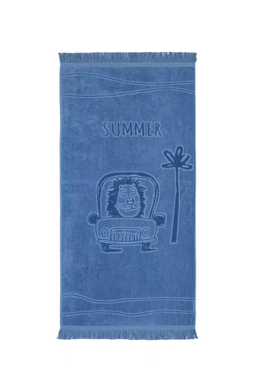 Πετσέτα Θαλάσσης Lion Trip Jacquard