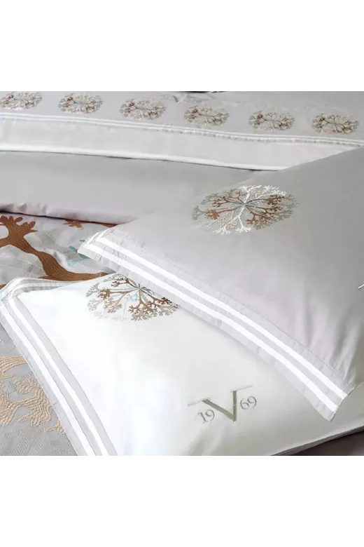Σετ Σεντόνια Υπέρδιπλα (240X270) Mcdecor Coral Grey - MCDECOR