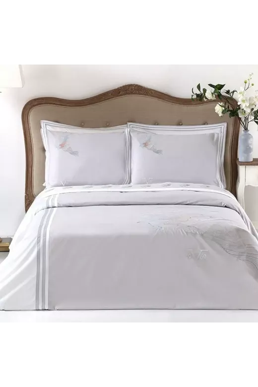 Σετ Σεντόνια Υπέρδιπλα (240X270) Mcdecor Rossa Grey - MCDECOR