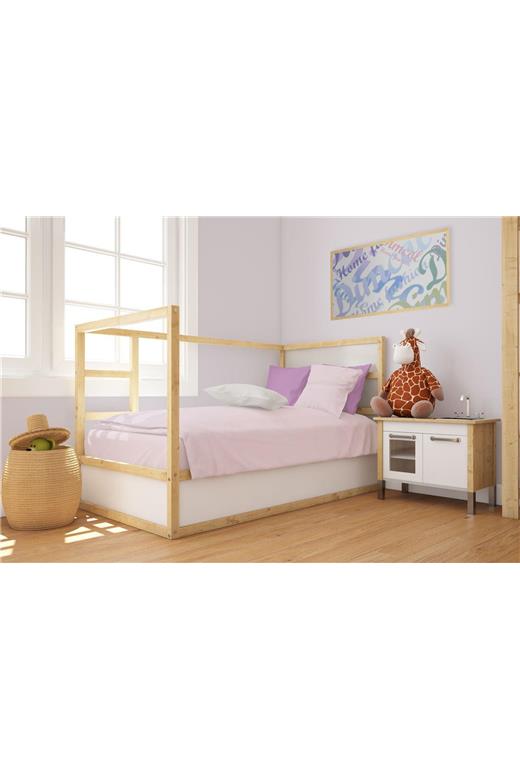 Πάπλωμα bebe Solid 506 120X160 Light Purple 100% Cotton