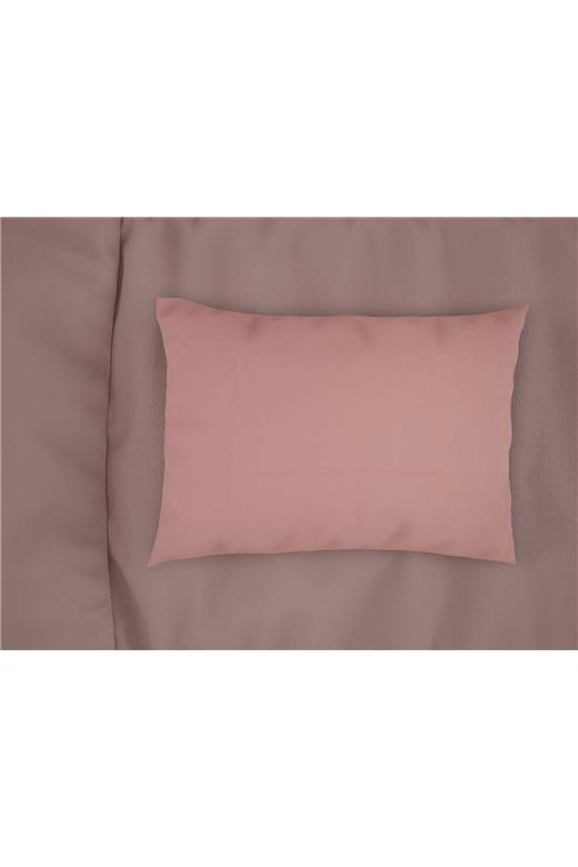 Μαξιλαροθήκη bebe Solid 503 35X45 Dusty Rose 100% Cotton